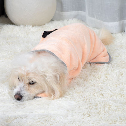 Quick-drying Absorbent Dog Bathrobe