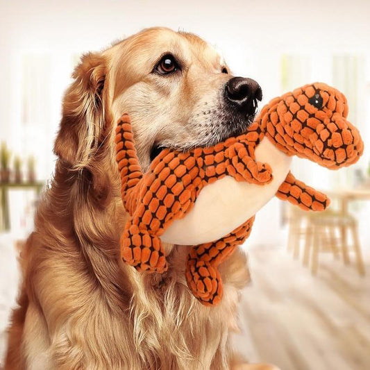 Dinosaur Plush (Squeaker)