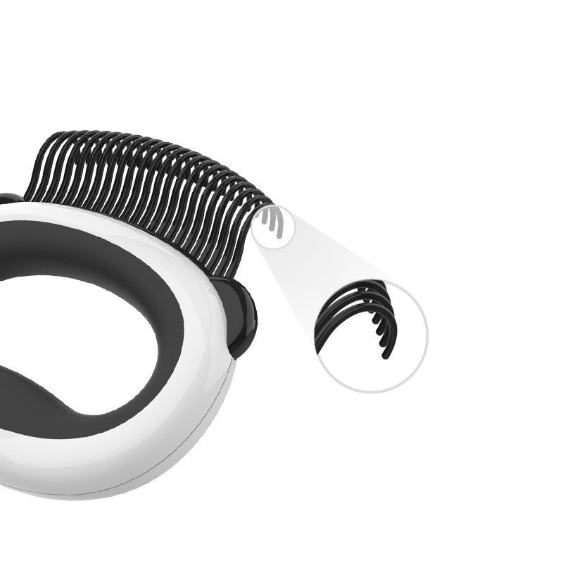 Panda Model Cat Grooming Brush Set